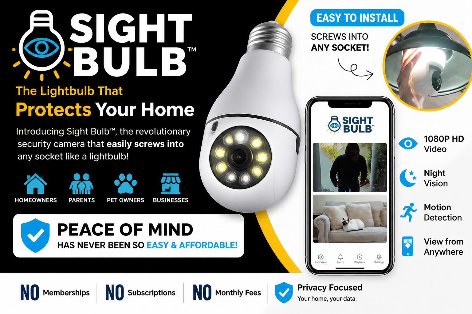 Sight Bulb Review: Does A Camera Hidden In A Lightbulb Actually Work?